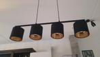 Hanglamp Zwart en Goud, Ophalen, Zo goed als nieuw