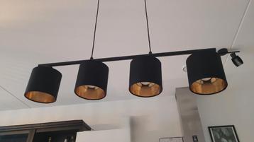 Hanglamp Zwart en Goud beschikbaar voor biedingen