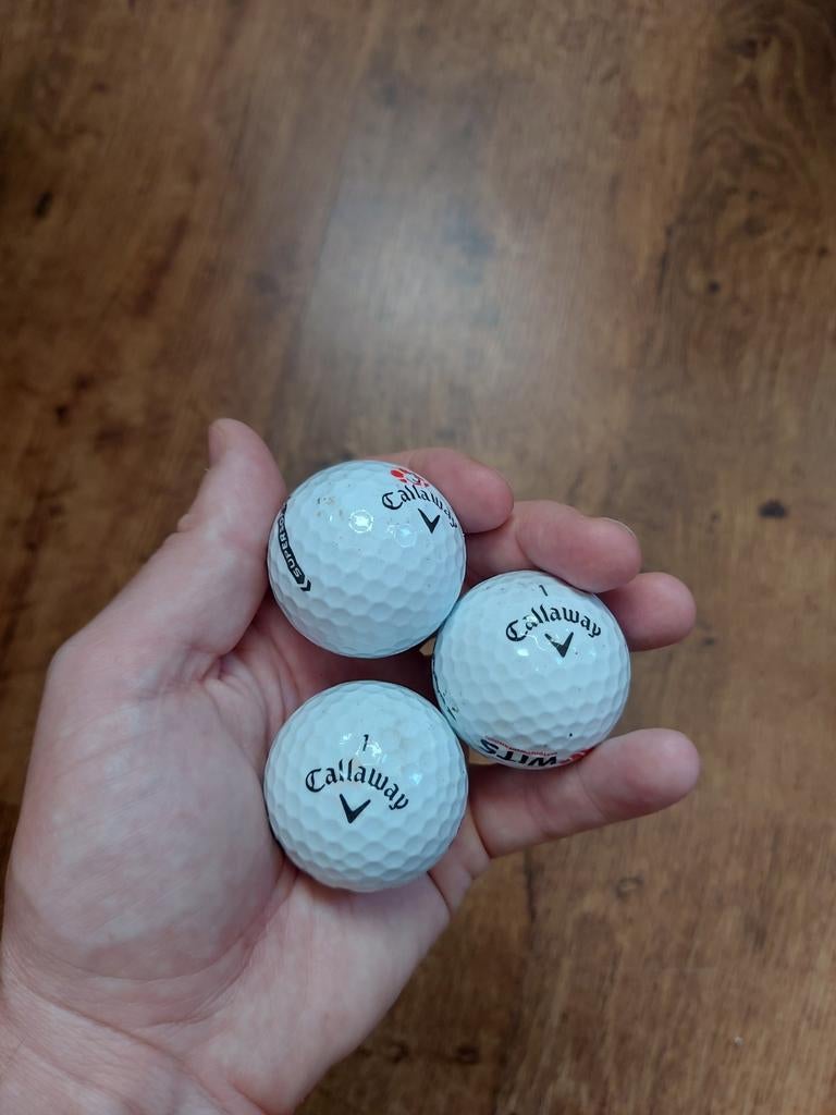 Golfballen (Callaway Supersoft), Sport en Fitness, Golf, Ophalen of Verzenden, Gebruikt, Bal(len), Callaway