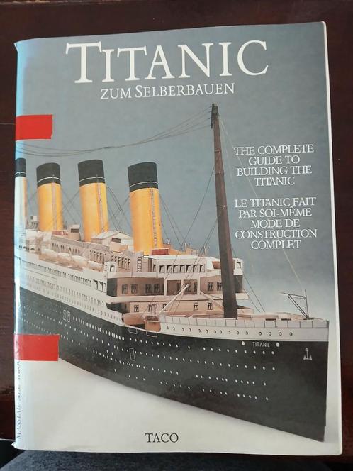 Taco bouwplaten boek Titanic 1:200, Hobby en Vrije tijd, Modelbouw | Boten en Schepen, Zo goed als nieuw, Verzenden
