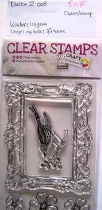 Dieren Z 008 Clearstamp, Ophalen of Verzenden, Gebruikt, Clearstamp