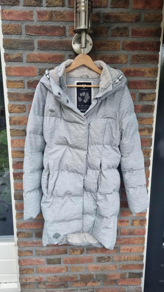 Ragwear Winterjas, Kleding | Dames, Jassen | Winter, Zo goed als nieuw, Maat 42/44 (L), Grijs, Ophalen of Verzenden