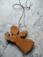 Vintage antroposofische houten (kerst) engel hanger, Diversen, Kerst, Verzenden, Zo goed als nieuw