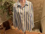 Nieuw H&M linnen overhemd blauw/wit maat XL, Ophalen of Verzenden, Zo goed als nieuw, Maat 46/48 (XL) of groter, Blauw