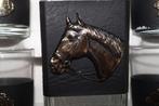 Luxe whiskey set met paardenhoofden, Ophalen of Verzenden, Nieuw, Borrel- of Shotglas