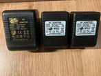 24 volt AC adaptors  3stuks, Ophalen of Verzenden