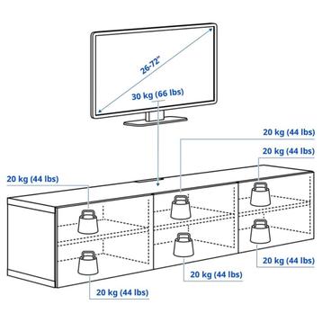 Besta tv-meubel - afbeelding 2