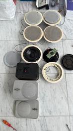 6x KEF inbouw speaker en 2x Tannoy speaker, Audio, Tv en Foto, Luidsprekers, Ophalen of Verzenden, 120 watt of meer, Front, Rear of Stereo speakers