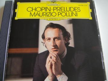 CHOPIN Preludes CD MAURIZIO POLLINI DG TOP CONDITIE beschikbaar voor biedingen