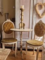 Antieke Lodewijk set tafel en 2 stoelen, Ophalen