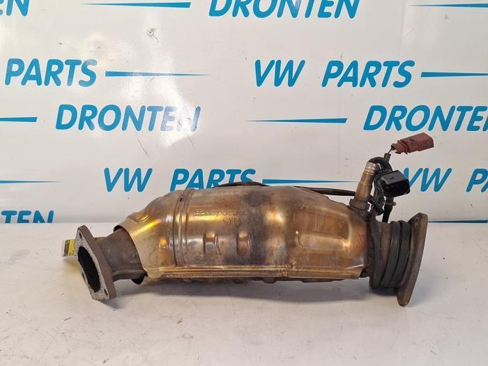 Katalysator van een Audi A4, Auto-onderdelen, Uitlaatsystemen, Audi, Gebruikt, 3 maanden garantie, Verzenden