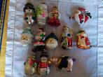 FOUTE glazen kerst ornamenten, sneeuwpop, kerstman, beer, Diversen, Kerst, Ophalen of Verzenden, Gebruikt