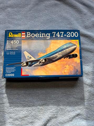 Revell Boeing 747-200 KLM Modelbouwdoos 1:450 beschikbaar voor biedingen