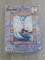 Bucilla borduurpakket - Americana Lighthouse, Hobby en Vrije tijd, Borduren en Borduurmachines, Ophalen of Verzenden, Zo goed als nieuw