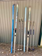 Langlauf Ski's Fischer + Stokken - Licht Gebruikt, Ophalen, Ski's, Fischer, Gebruikt