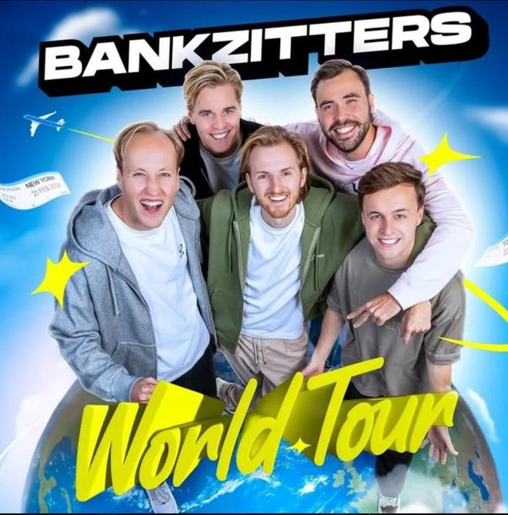 Bankzitters | World Tour | 2026, Tickets en Kaartjes, Concerten | Pop, Twee personen, Januari