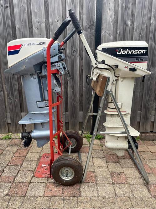 Johnson 9.9 PK & Evinrude 15 PK (opknappers met onderdelen), Watersport en Boten, Accessoires en Onderhoud, Gebruikt, Motor en Techniek