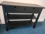 Sidetable Ikea, zwart/bruin., Huis en Inrichting, Tafels | Sidetables, Ophalen, Gebruikt, 100 tot 150 cm, Modern