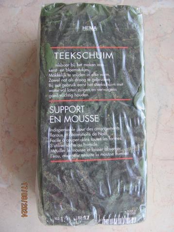 NIEUW blok groen STEEKSCHUIM oase foam HEMA 23 x 11 x 8 cm beschikbaar voor biedingen