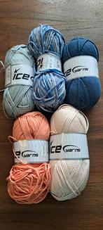 Iceyarns Tube Garen - 5 Bollen, Hobby en Vrije tijd, Breien en Haken, Ophalen of Verzenden, Nieuw, Breien of Haken, Wol of Garen