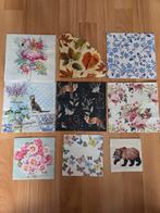 nieuwe servetten leuk voor hobby, Hobby en Vrije tijd, Overige Hobby en Vrije tijd, Ophalen of Verzenden, Nieuw
