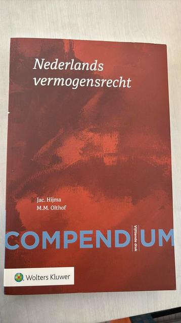 Compendium Nederlands vermogensrecht beschikbaar voor biedingen