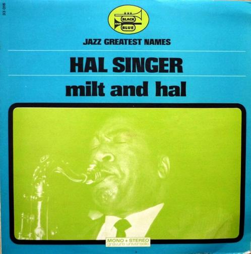 LP - Hal Singer ‎– Milt And Hal, Cd's en Dvd's, Vinyl | Jazz en Blues, Gebruikt, Jazz, 1960 tot 1980, 12 inch, Ophalen of Verzenden