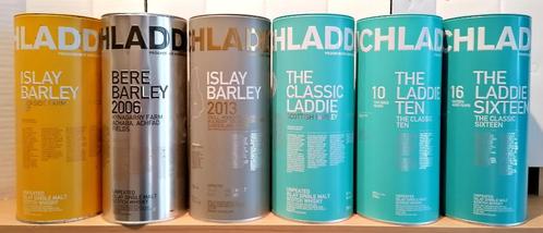 BRUICHLADDICH 6 LEGE flessen en blikken, Verzamelen, Merken en Reclamevoorwerpen, Gebruikt, Verpakking, Ophalen of Verzenden