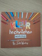 Kleurtechnieken workshop boek, Ophalen of Verzenden, Nieuw