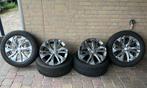 Velgen Peugeot type Elborn 16 inch banden winter 205/55-16, Ophalen, Gebruikt, 16 inch, Winterbanden