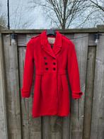 ZARA rode Trafaluc  jas dames maat xs 34 izgs stijlvol, Zara, Ophalen of Verzenden, Maat 34 (XS) of kleiner, Gedragen