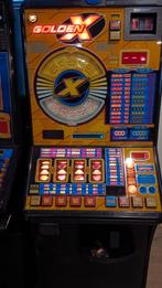 GOLDEN X euro gokkast., Verzamelen, Automaten | Gokkasten en Fruitautomaten, Euro, Ophalen, Gebruikt, Met sleutels