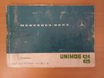Handleiding Mercedes Benz, Unimog 424, 425, Ophalen of Verzenden, Gelezen, Tractor en Landbouw