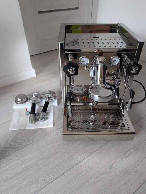 ECM Technika IV espressomachine, Witgoed en Apparatuur, Koffiezetapparaten, Zo goed als nieuw, Gemalen koffie, Espresso apparaat