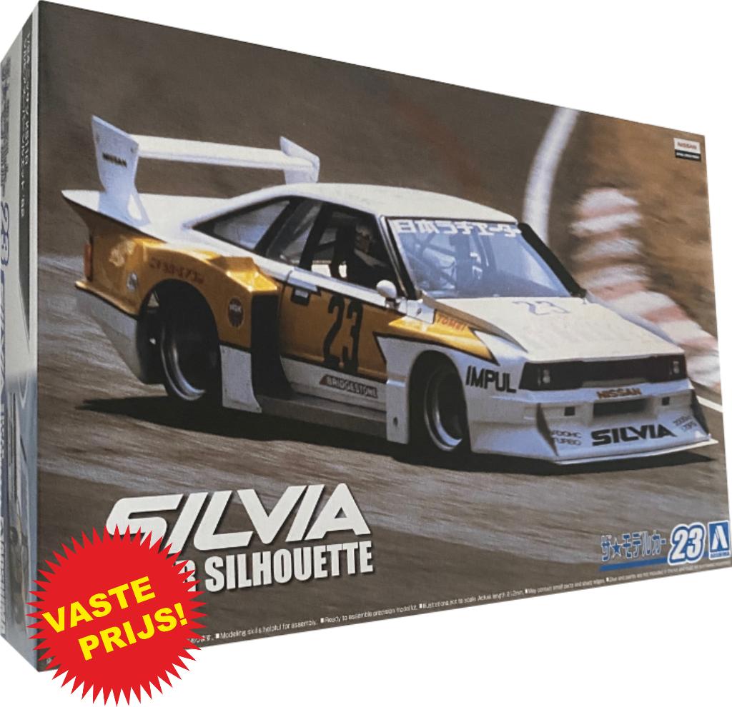 Nissan KS110 Silvia Super Silhouette (Aoshima 05830) 1/24, Overige merken, Auto, Groter dan 1:32, Nieuw
