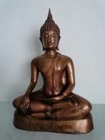 oude bronze buddha 35 cm, Ophalen of Verzenden