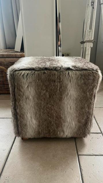 Riviera Maison Poef Faux Fur - Sfeervol! beschikbaar voor biedingen