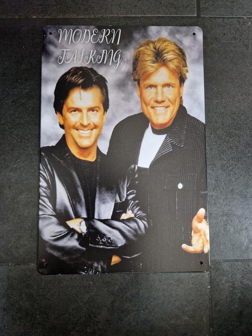 Modern talking reclamebord, Verzamelen, Merken en Reclamevoorwerpen, Nieuw, Reclamebord, Ophalen of Verzenden