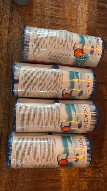 Flowclear type 1 zwembadfilter nieuw 8stuks beschikbaar voor biedingen