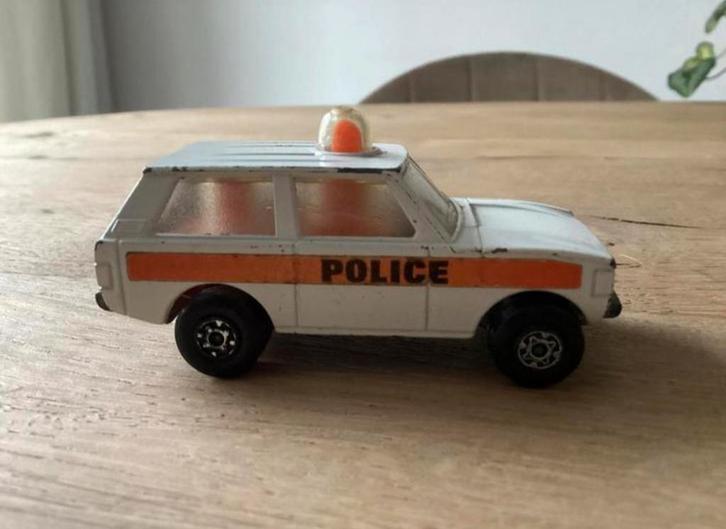Range Rover Police Patrol, Matchbox Rolamatics nr.20 uit1976, Hobby en Vrije tijd, Modelauto's | Overige schalen, Gebruikt, Auto