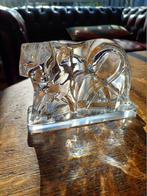 Ontwerp george chevalier bacarrat tijger kubisme glas., Ophalen