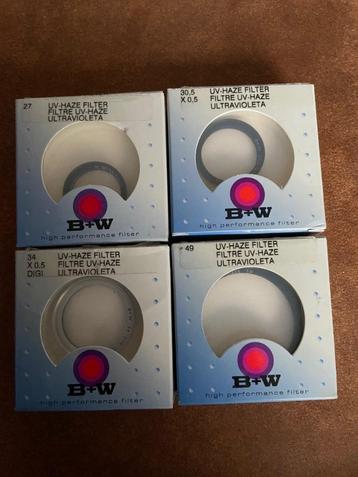 oa B&W 27mm 28 39mm 40.5mm 43mm 46mm 49mm uv circ pol nd beschikbaar voor biedingen