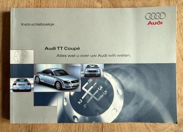 1998 Audi TT Coupe instructieboekje beschikbaar voor biedingen