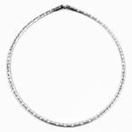 Xuping Choker Ketting Gerhodineerde Zilveren - Dames ketting, Verzenden, Nieuw, Zilver, Overige materialen