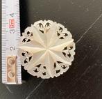Vintage parelmoer Ster broche, Ophalen of Verzenden, Zo goed als nieuw, Overige materialen