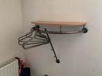 Wandkapstok met 8 Hangers, Wandkapstok, Gebruikt, Ophalen of Verzenden, Minder dan 100 cm
