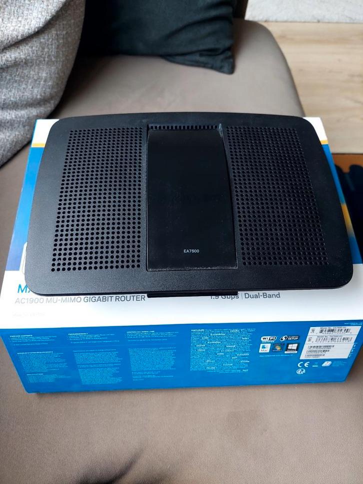 Linksys AC1900 Weinig Gebruikt, Computers en Software, Routers en Modems, Zo goed als nieuw, Router, Ophalen of Verzenden