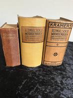 Engelse woordenboeken | Kramers | 3 stuks, Antiek en Kunst, Ophalen of Verzenden