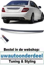 Spoiler Achterklep AMG Look Zwart Voor MB C Klasse W204