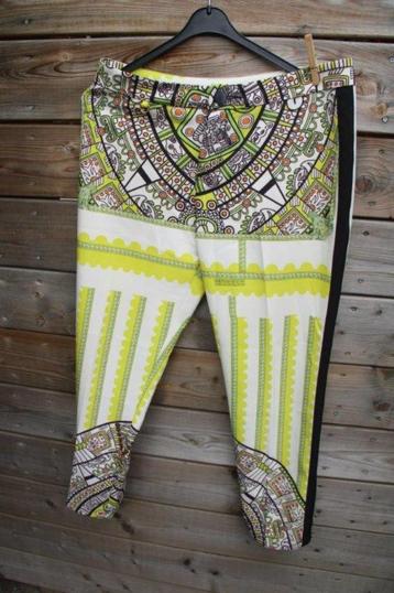 Broek zwart/ creme/ lime Etoile du Monde mt 3 (M) Vaste prij beschikbaar voor biedingen